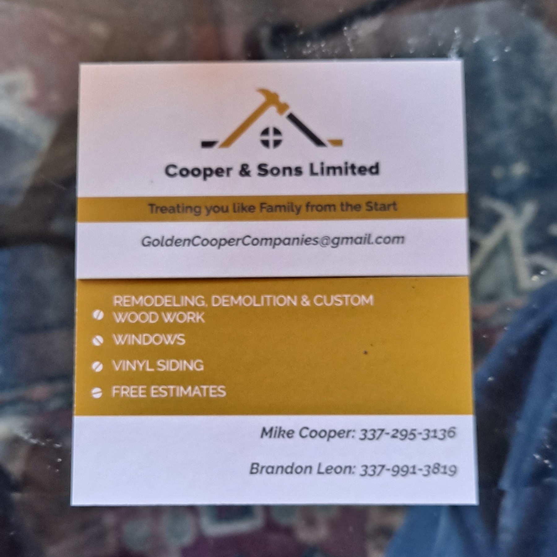 Cooper & Son Limited