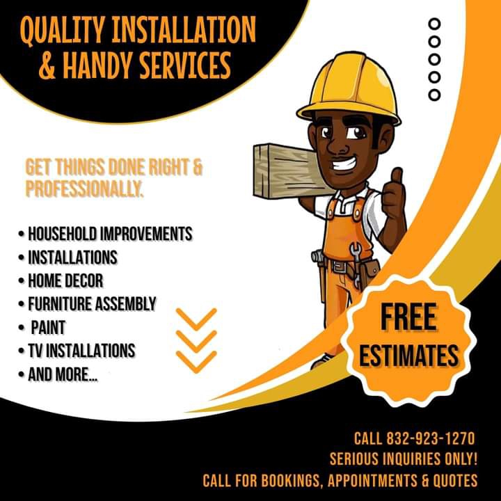 quality installations & handyman services